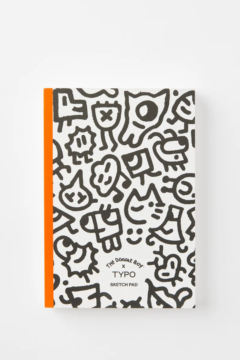 The Doodle Boy A5 Stitch Bound Sketchbook